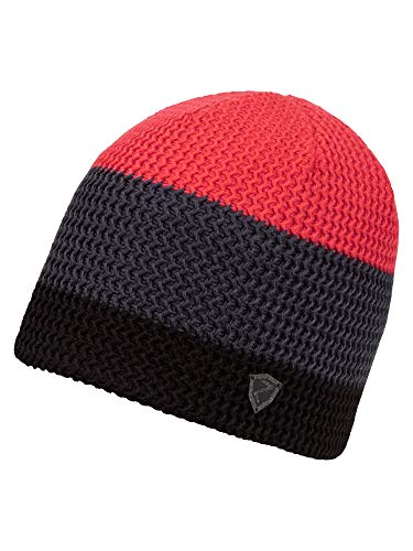 Ziener Herren Iblime Mütze Warm Gestrickt, Rot, Einheitsgröße EU im Sale